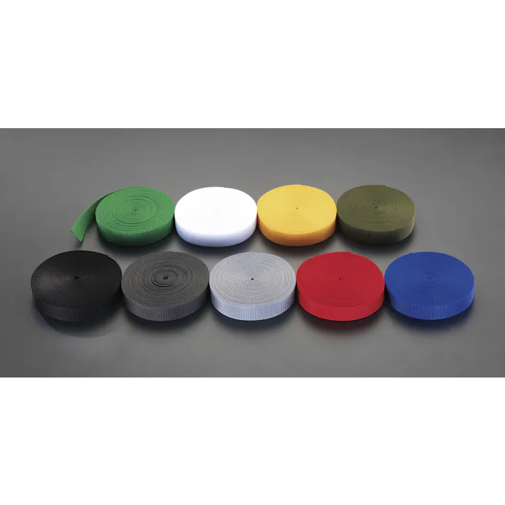 ベルト・平織(PP製・緑) 30x1.2mm/50m EA628PT-88 4548745059243【別送品】