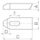 ステップクランプ M10x80mm EA637CB-10 4548745160956【別送品】
