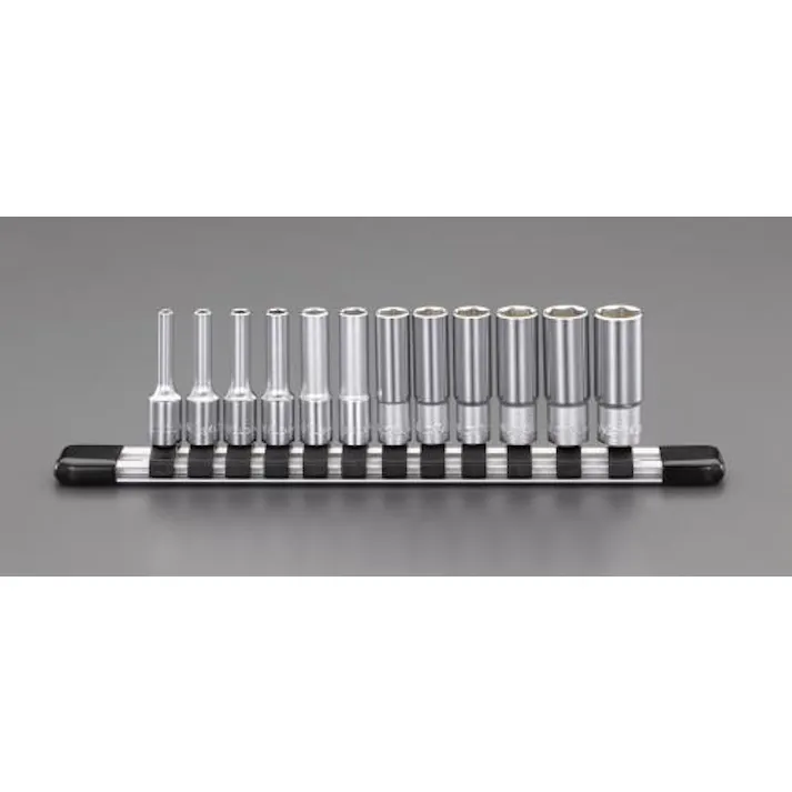 TONE 1/4"DR/3-14mm ディープソケットセット EA618HL 4548745200515(CDC)【別送品】