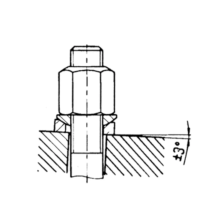 球面ワッシャー M42 EA637GR-42 4548745215045【別送品】