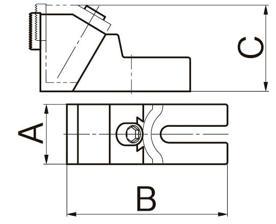 ESCO 100-118mm 強力クランプジョー EA637H-2 4548745215663(CDC