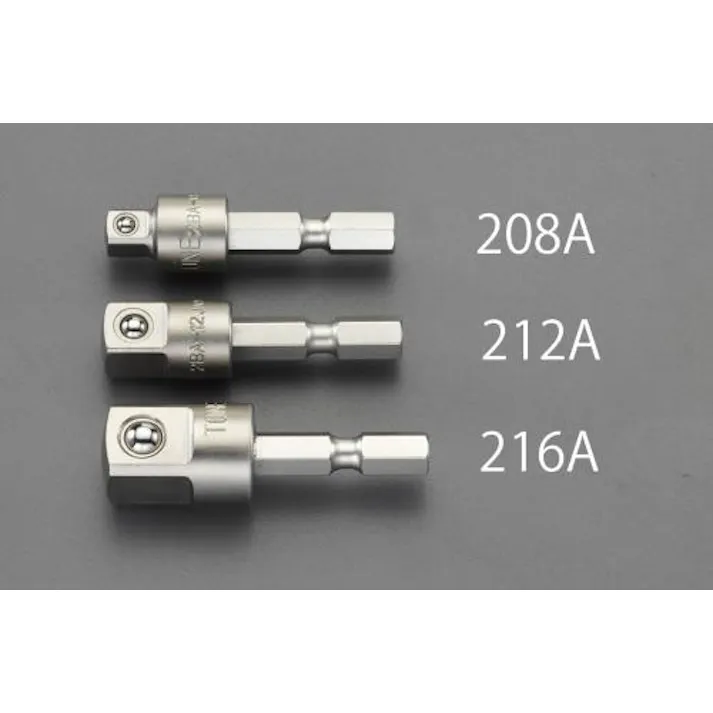 TONE 1/2"DRx1/4"HEX/51mm ソケットアダプター EA618AX-216A 4548745239669(CDC)【別送品】