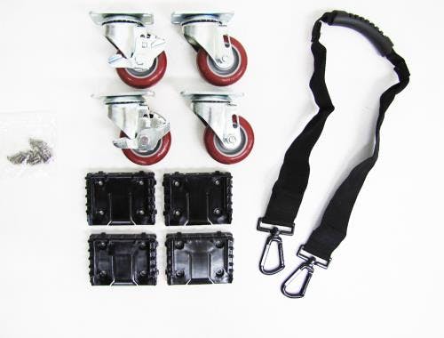 PELICANPRODUCTS キャスターセット(4個) [EA657-350・-370用] EA657-350W 4548745250756【別送品】