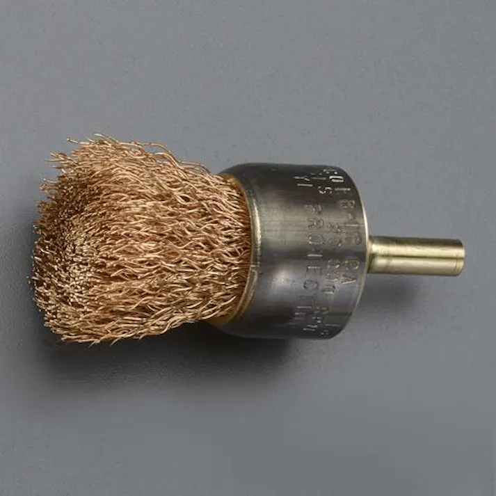 軸付ワイヤーブラシ(ノンスパーキング) 25mm/6.35mm EA642KE-201 4548745255805【別送品】