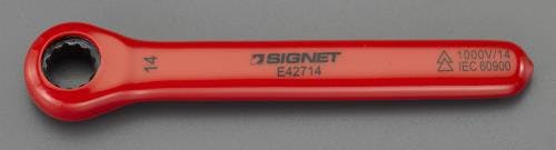SIGNET 3 8DR 絶縁ラチェットハンドル200mm シグネット E42238 返品