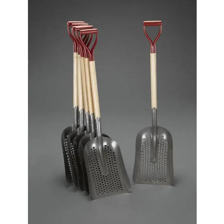 ショベル・穴あき(木柄/6本) 270x390x1080mm EA650BG-89 4548745265408【別送品】