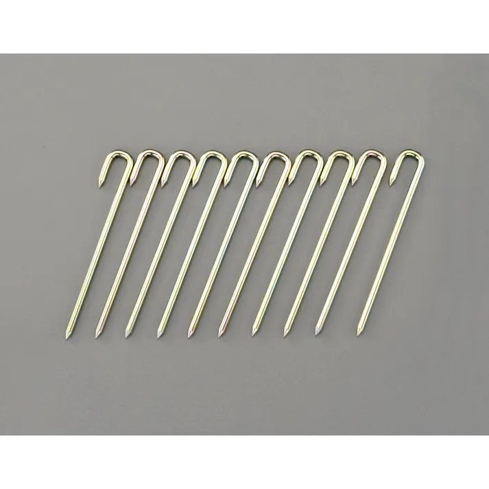 ロープ止め金具(J型/10本) φ7.0x200mm EA628ZE-2 4548745356342【別送品】