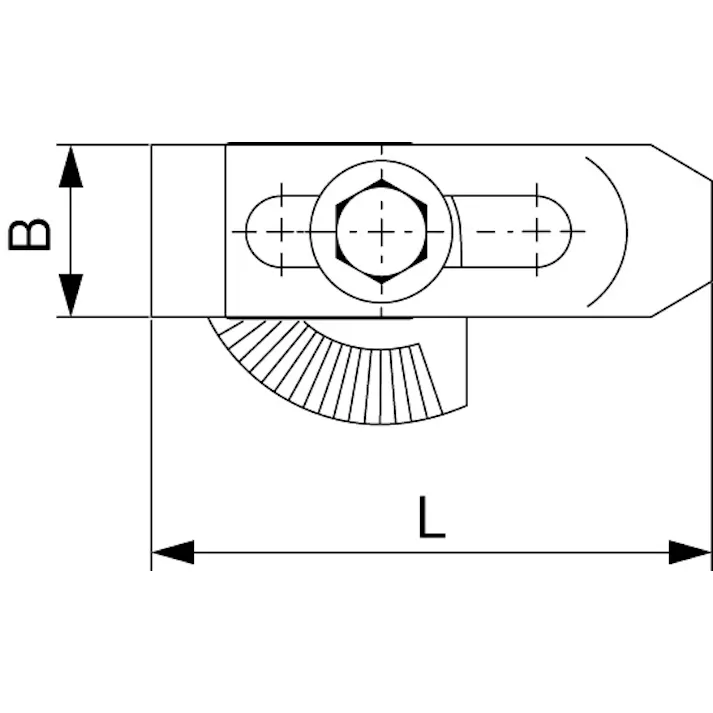 ステップクランプ 呼14/180-255mm EA637CE-14F 4548745356731【別送品】