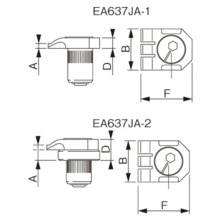 ESCO 20x25mm/4000N フラットクランプ EA637JA-2 4548745357882(CDC)【別送品】