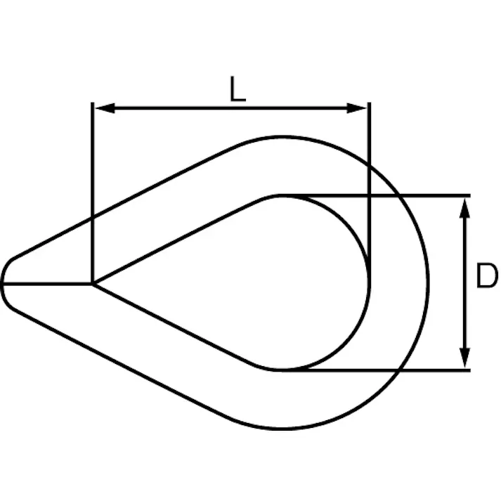 シンブル(ステンレス製) 1.6mm EA638KA-51 4548745360837【別送品】