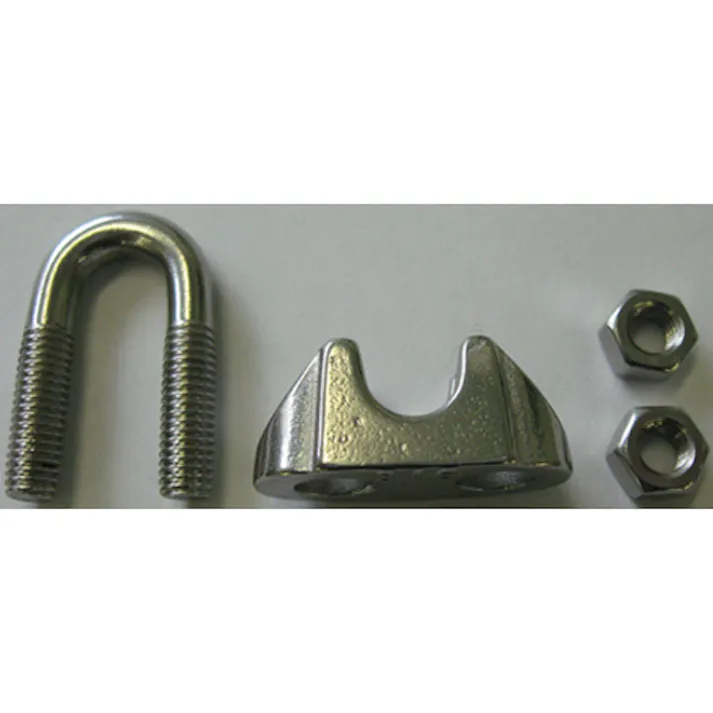 ワイヤーロープクリップ(ステンレス製) 12mm EA638RZ-12 4548745361162【別送品】