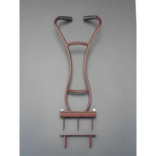 キンボシ 芝生用スパイク&パンチ 870mm/850mm EA650AB-22 4548745361506【別送品】
