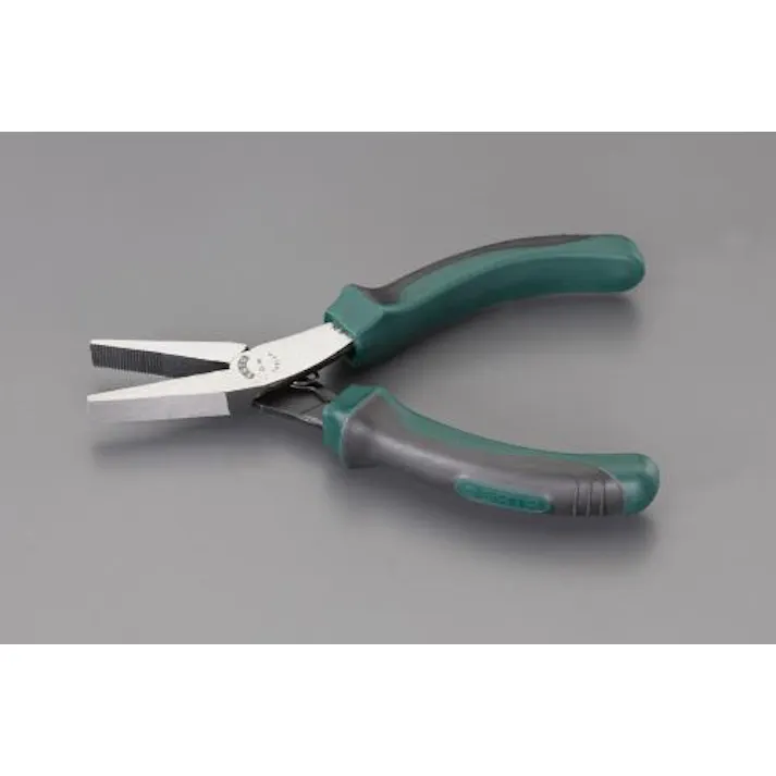 SATA フラットノーズプライヤー 135mm EA682CF-125 4548745362183【別送品】