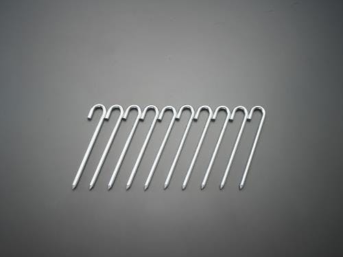 ロープ止め金具(J型/10本) φ5.0x160mm EA628ZE-61 4548745460322【別送品】