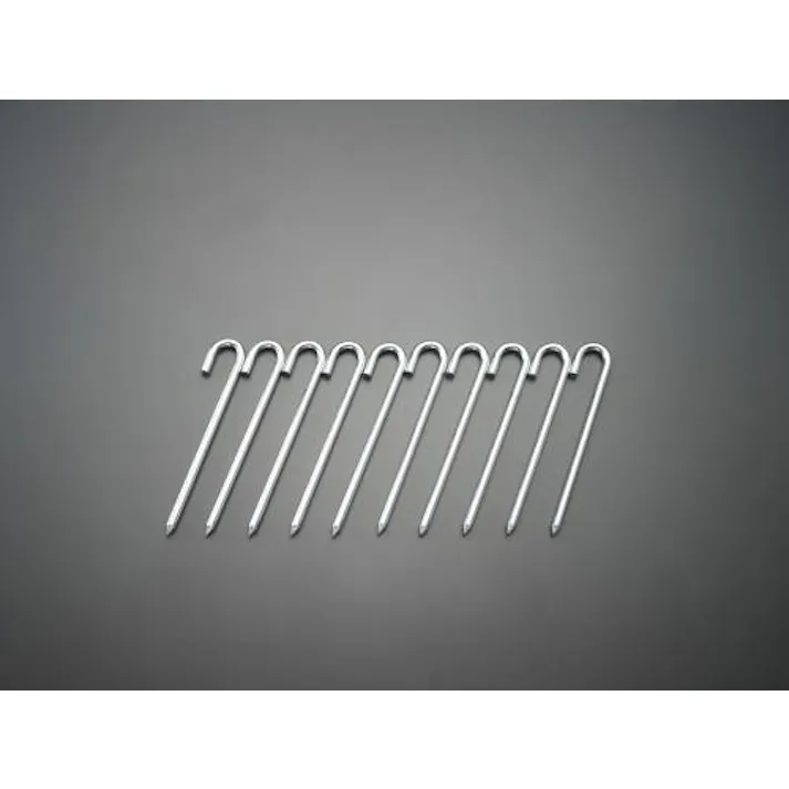 ロープ止め金具(J型/10本) φ5.0x160mm EA628ZE-61 4548745460322【別送品】