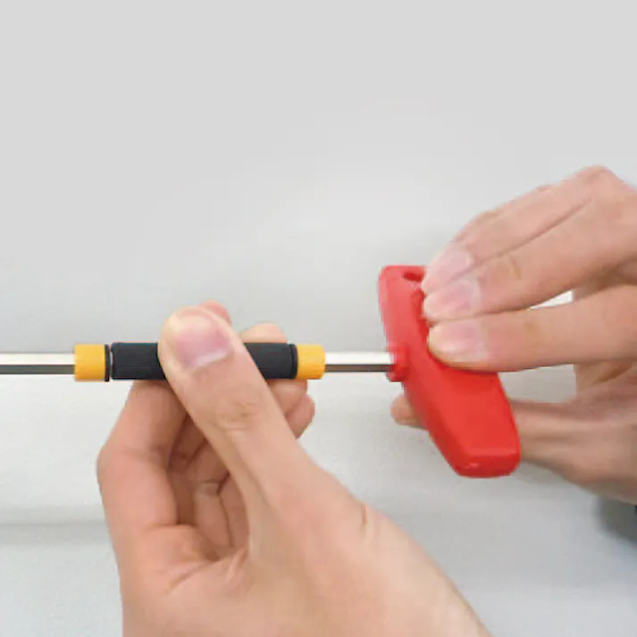 ESCOオリジナル T型ビットホルダーセット(早回し付) 6本組 EA611BT-101 4548745460957【別送品】