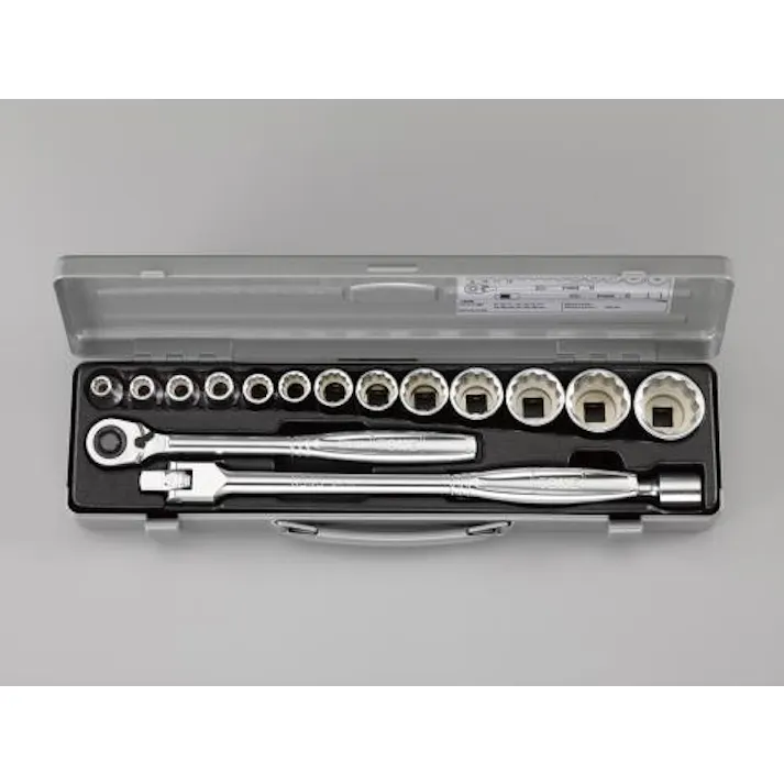 TONE ソケットレンチセット 1/2”DR EA618K-7A 4548745540628【別送品】