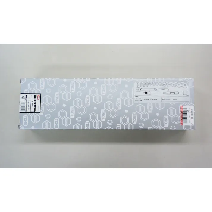TONE ソケットレンチセット 1/2”DR EA618K-7A 4548745540628【別送品】
