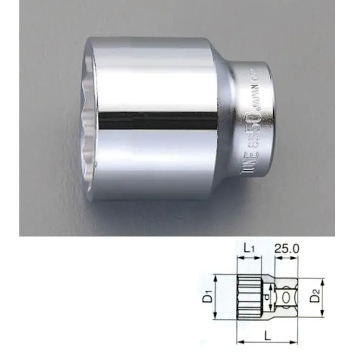 TONE 3/4"sqx35mm ソケット EA618LL-35 4548745584875(CDC)【別送品】