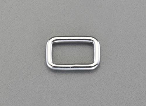 四角リング(ステンレス製) 21x39x5mm EA638JD-25 4548745616477【別送品】