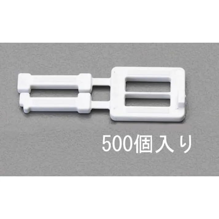 ESCO 19.0mm PPバンド用バックル(500個) EA628PM-119B 4548745616798(CDC)【別送品】