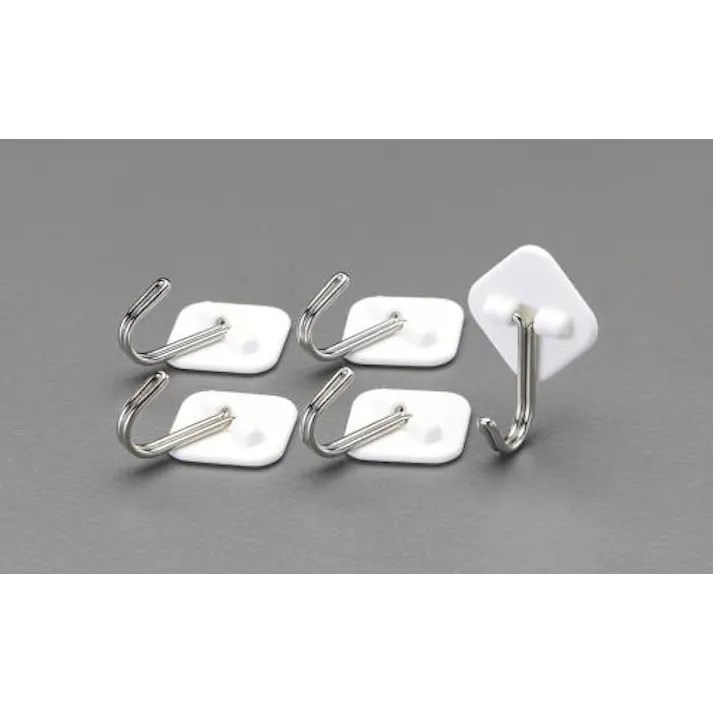 ニトムズ フック(粘着付/5個) 0.4kg EA638LL-41 4548745619508【別送品】