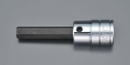 京都機械工具(KTC) ビットソケット [HEX] 3/8”DR/12x76mm EA618PW-12