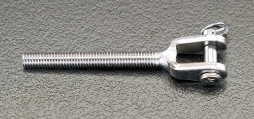 止め金具(左・雄ねじ/ステンレス製) M8x57mm EA638RT-13 4548745642452【別送品】