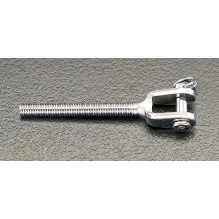 ESCO M10x 63mm 止め金具(左・雄ねじ/ステンレス製) EA638RT-14 4548745642469(CDC)【別送品】