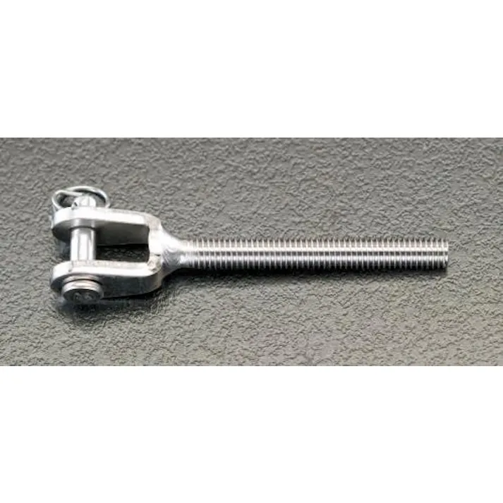 止め金具(右・雄ねじ/ステンレス製) M6x47mm EA638RT-2 4548745646283【別送品】