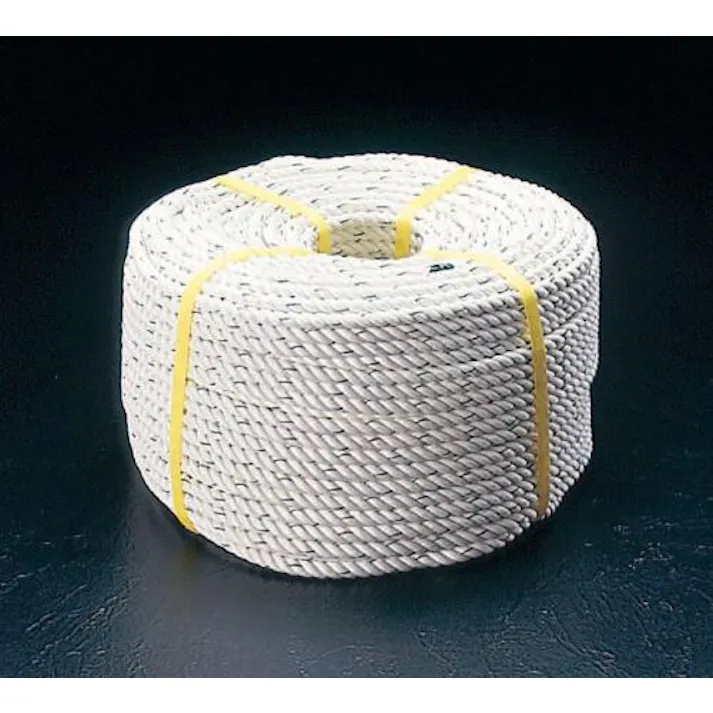 クレモナロープ(三つ打ち) 12mmx100m EA628TK-122 4548745728989【別送品】