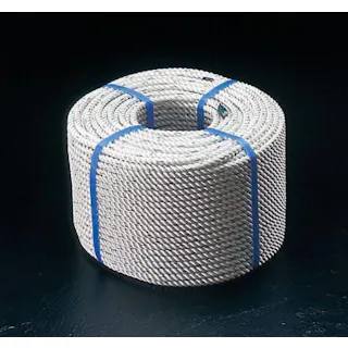 ナイロンロープ(三つ打ち) 10mmx100m EA628TB-102 4548745729474【別送品】