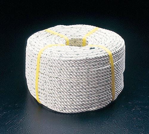クレモナロープ(三つ打ち) 10mmx100m EA628TK-102 4548745730111【別送品】
