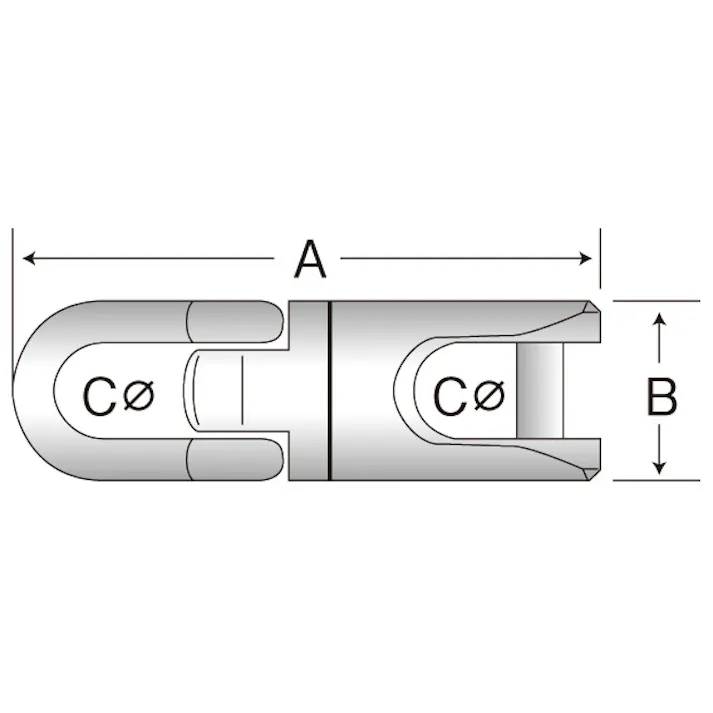 マーベル(MARVEL) スイベル 36x112mm/19.6kN EA629CA-5 4548745743067【別送品】