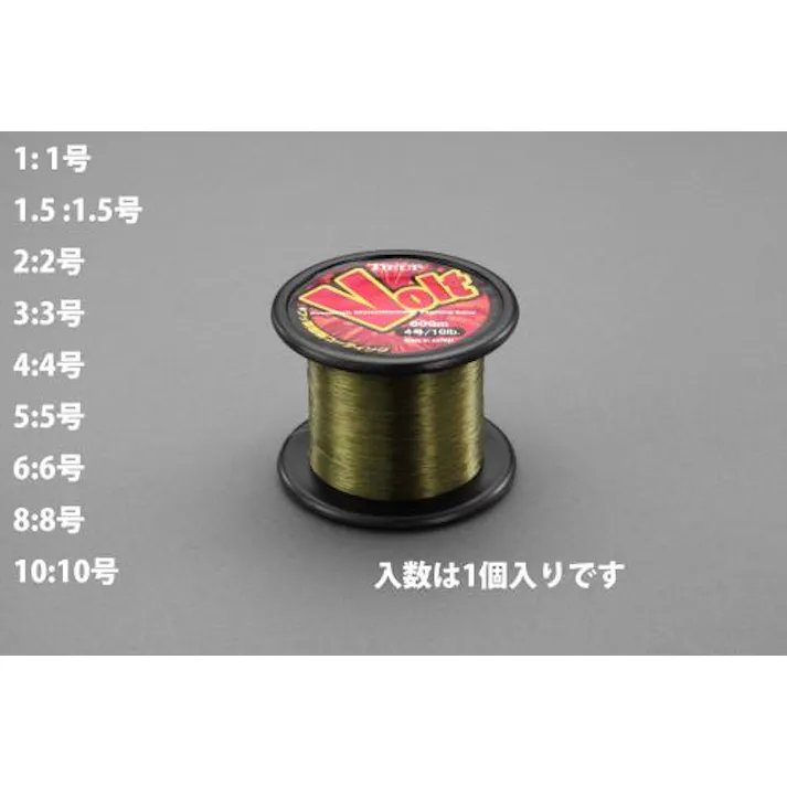ナイロン糸(フッ素樹脂コーティング) 0.37mmx600m EA628AW-5 4548745783018【別送品】