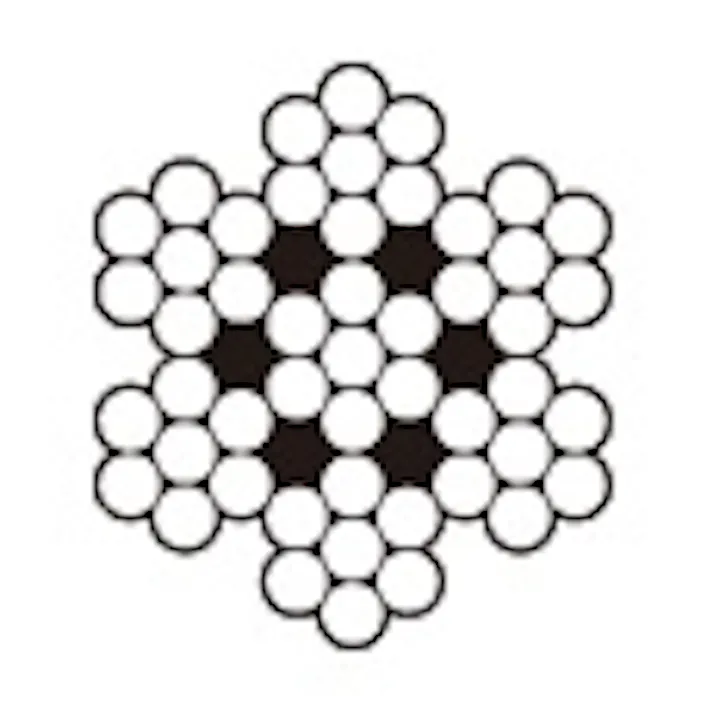 ワイヤーロープ(ステンレス製) 1.0mmx100m/7x7 EA628SR-110 4548745800975【別送品】