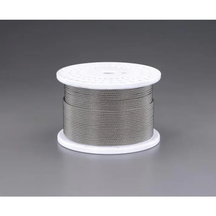 ESCO 3.0mmx200m/7x19 ワイヤーロープ(ステンレス製) EA628SR-30 4548745821420(CDC)【別送品】