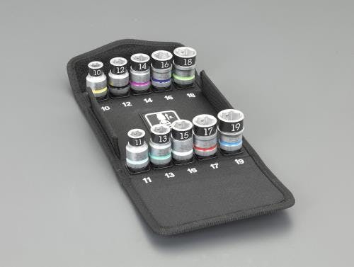 Wera ソケットセット(ホールド機能付) 1/2”DR EA617AM-300 4548745839562【別送品】