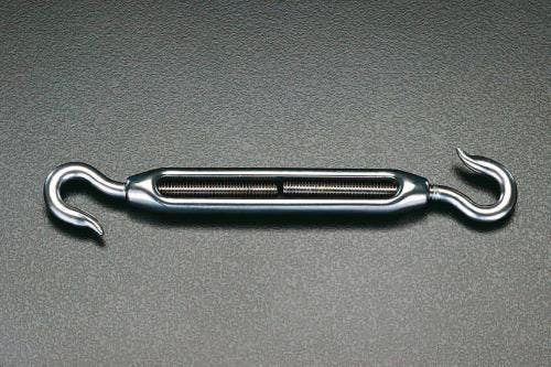 ターンバックル(フック＆フック・ステンレス製) M4 EA638CE-21 4548745866469【別送品】