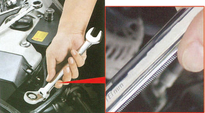 SATA ラチェット片目片口スパナ(首振型) 19mm EA684RC-19