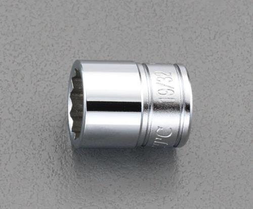 京都機械工具(KTC) ソケット(十二角) 3/8”DRx17/32” EA618PL-108