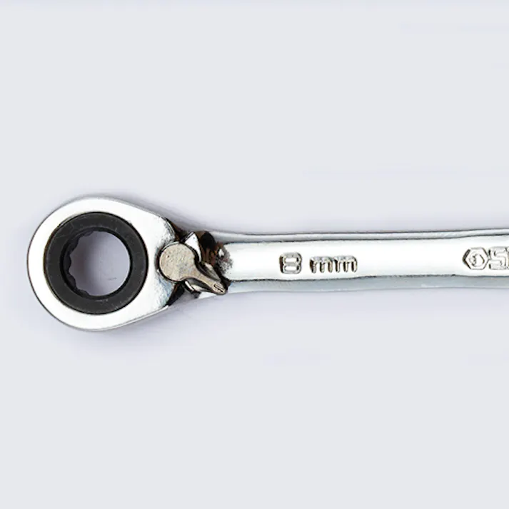 SATA ラチェット片目片口スパナ 8mm EA684RB-8 4548745928921【別送品】