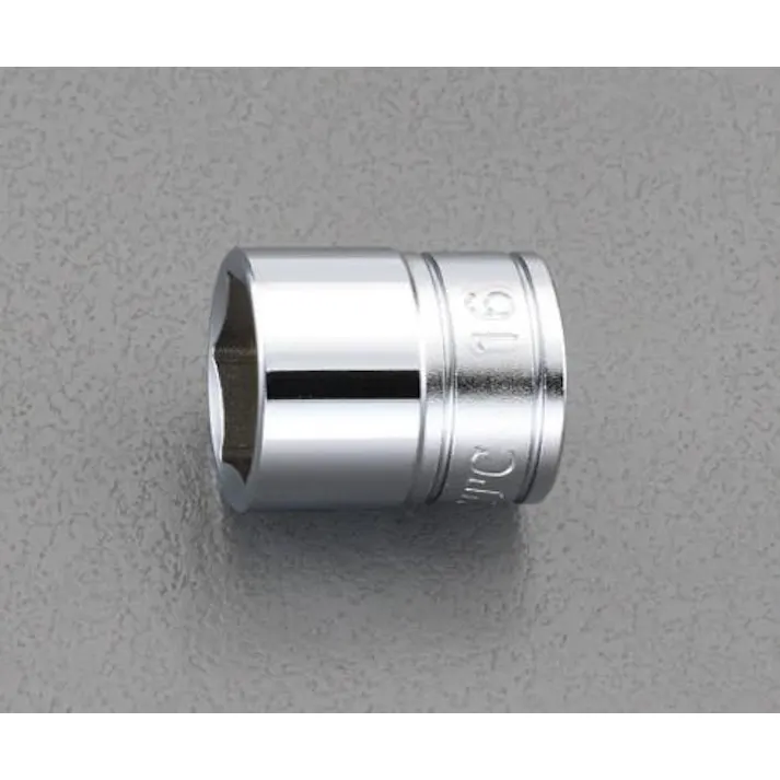 京都機械工具(KTC) 3/8"DRx 22mm ソケット(六角) EA618PK-22 4548745937732(CDC)【別送品】