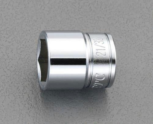京都機械工具(KTC) ソケット(六角) 3/8”DRx1/2” EA618PK-107