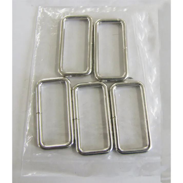 四角リング(スチール製/5個) 25mm EA628RS-725 4548745954579【別送品】