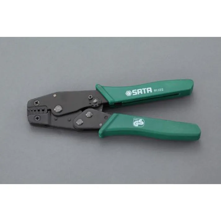 SATA 圧着ペンチ(フェルール端子用) 0.5-6平方ミリメートル EA682JC-1 4548745968835【別送品】