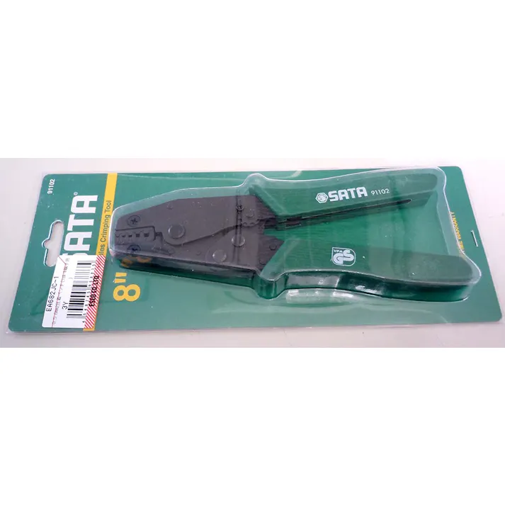 SATA 圧着ペンチ(フェルール端子用) 0.5-6平方ミリメートル EA682JC-1 4548745968835【別送品】