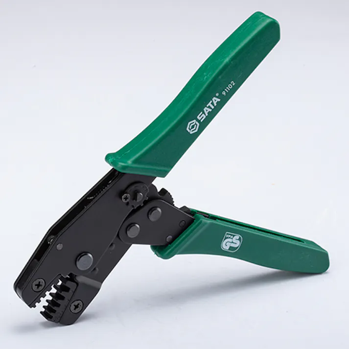 SATA 圧着ペンチ(フェルール端子用) 0.5-6平方ミリメートル EA682JC-1 4548745968835【別送品】