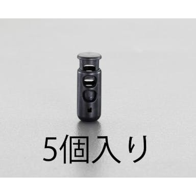 ESCO  φ6.0mm コードストッパー(2本用/5個) EA628RW-16 4548745983456(CDC)【別送品】