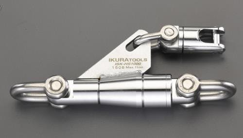 育良精機 ハイブリッドスイベル 205x80mm/9.8kN EA629CF-1 4550061029251【別送品】